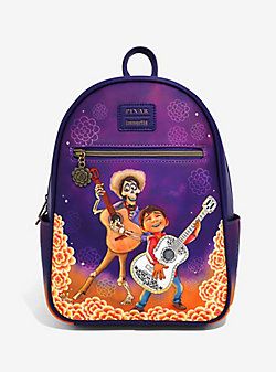 Hector And Miguel, Coco Hector, Disney Bags Backpacks, Pixar Coco, Loungefly Bag, Disney Bag, Disney Tangled, Loungefly Disney, Disney Lilo