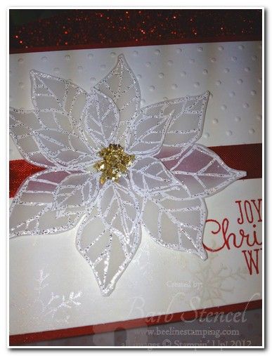 Stampin Up Easter Cards, Magnolia Christmas, Stampin Up Easter, Joy Christmas Card, Poinsettia Cards, Vellum Cards, Cherry Cobbler, Homemade Christmas Cards, Christmas Poinsettia