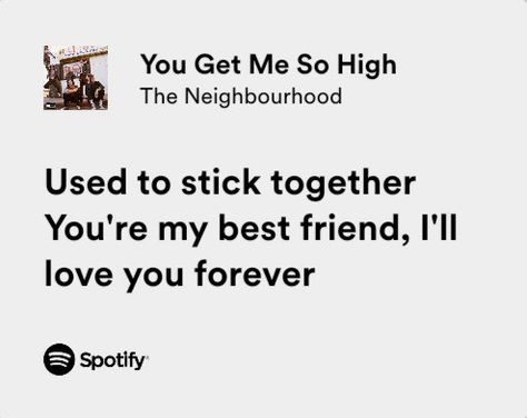 I Got You, Love You Forever, The Neighbourhood, Best Friends, I Am Awesome, Love You