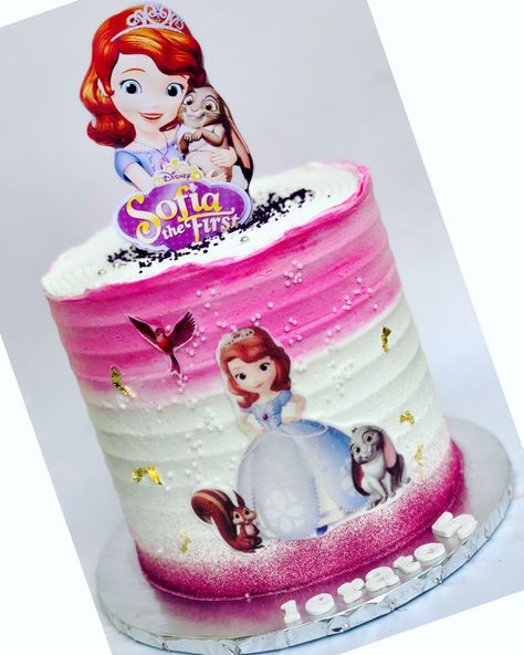 Sophia The First Cake, Sofia The First Birthday Cake, Children Cake, Sophia The First, Disney Princess Sofia, Birthday Cake Topper Printable, Easy Cake Decorating, Character Cakes, Ocean Pictures