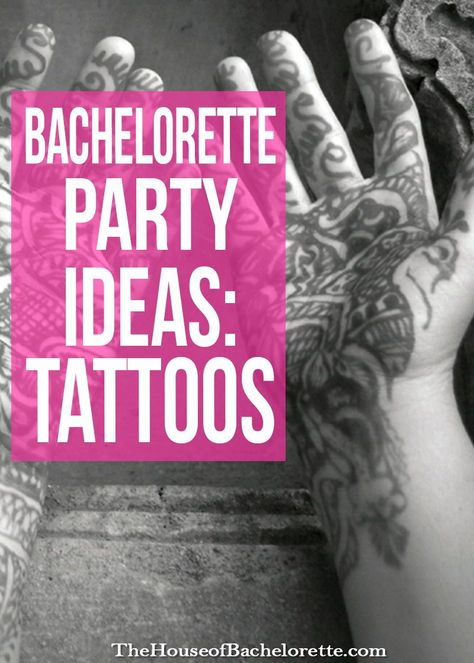 Tattoo Bachelorette Party, Bachelorette Tattoo Ideas, Bachelorette Party Tattoo, Bachelorette Tattoos, Ultimate Bachelorette Party, The Bachelorette Party, Brush Tattoo, Party Tattoos, Tattoo Parlor