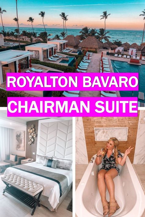 We stayed at the Royalton Bavaro CHAIRMAN SUITE! Full guide & review of the Chairman Suite at Royalton Bavaro Punta Cana Dominican Republic | royalton bavaro rooms, royalton bavaro room, royalton… More Punta Cana Dominican Republic, Room Tour, Caribbean Islands, Punta Cana, Two Bedroom, Dominican Republic, Paradise, Bedroom, Puerto Plata