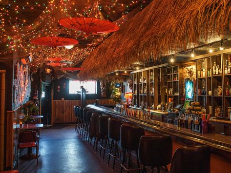 Mutiny Tiki Bar Detroit Bars, Beautiful Places In Usa, Lakeside Beach, Lakeside Park, Secret Bar, Detroit History, Hidden Bar, Lost River, Travel Finds