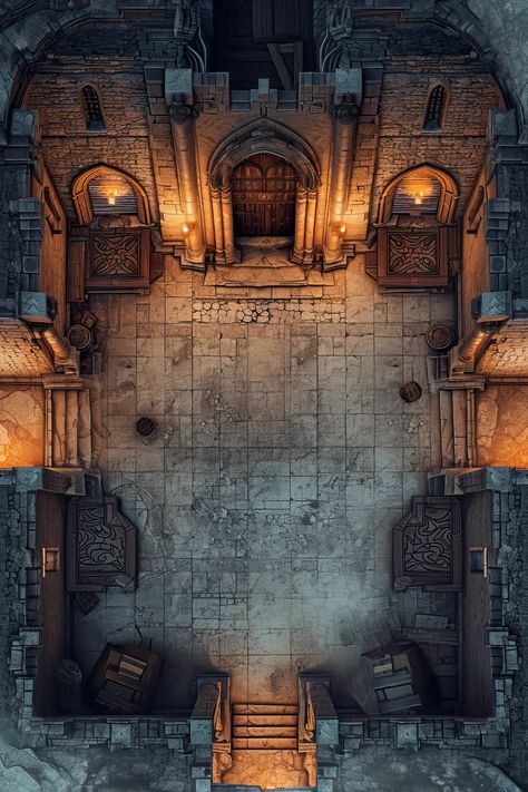 Venture into the Cursed Chapel DnD map, where open doors lead to thrilling adventures! Discover my 150+ battlemap bundles for affordable prices. Check the link in bio for epic RPG exploration! Town Square Battlemap, Dnd Mansion Map, Dnd Dungeon Maps, Dungeon Battlemap, Grid Rpg, Battlemaps Dnd, Desert Map, Hex Grid, Asian Characters