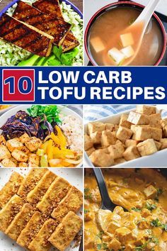 Low Carb Tofu Recipes, Keto Tofu Recipes, Low Carb Tofu, Keto Tofu, Recipes Using Tofu, Firm Tofu Recipes, Tofu Dinner Recipes, High Protein Bariatric Recipes, Cook Tofu