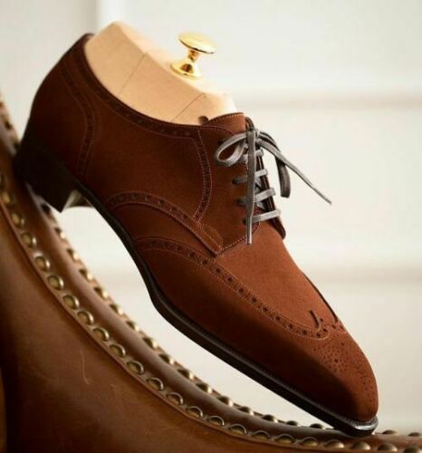 Men Business Formal, Business Formal Shoes, Brown Shoes Men, Quality Leather Boots, Wingtip Oxford Shoes, Wingtip Shoes, Custom Design Shoes, Bespoke Shoes, Mens Fashion Smart