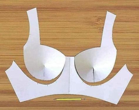 Pola Bra, Como Fazer Short, Bra Sewing Pattern, Dress Patterns Diy, Easy Dress Sewing Patterns, Corset Sewing Pattern, Bra Sewing, Dress Sewing Tutorials, Sewing Easy Diy