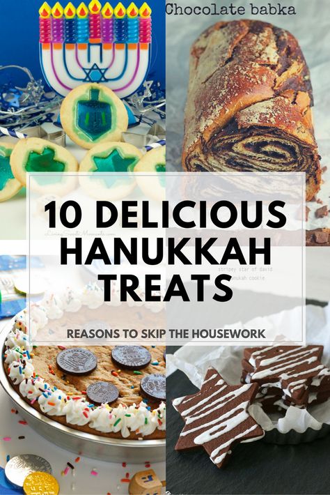 Hannakuh Desserts, Jewish Desserts Hanukkah, Hannakuh Cookies, Hannukah Dessert Recipes, Hanakkuh Recipes, Hannukah Foods, Hannukah Snacks, Chanukah Desserts, Chanukah Cookies