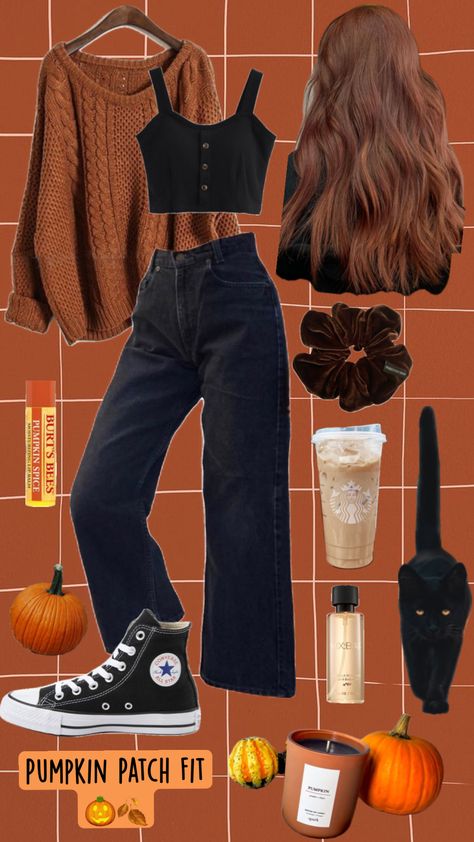 #outfitinspo #fall #aesthetic Edgy Outfits Fall, Casual Edgy Outfits, Aesthetic October, Outfits Fall Aesthetic, Fall Aesthetic Outfit, October Outfits, Casual Edgy, Easy Trendy Outfits, Vibe Clothes