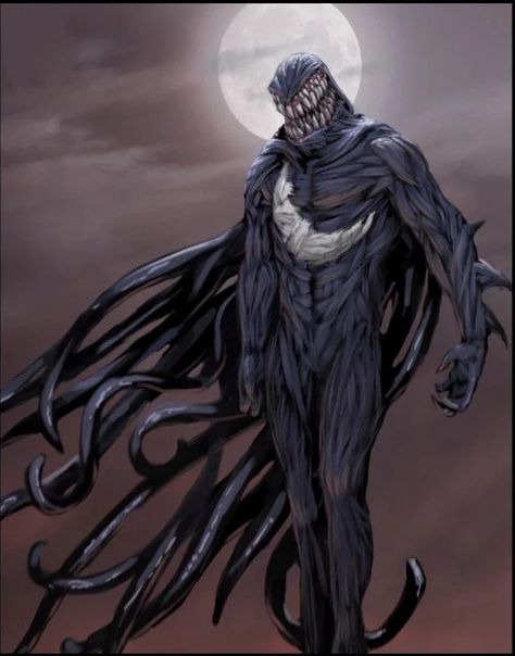 Moon Knight Concept, Knight Concept Art, Web Of Shadows, Spider Man Web, Spiderman Web, Symbiotes Marvel, Venom Art, Marvel Venom, Marvel Comic Universe