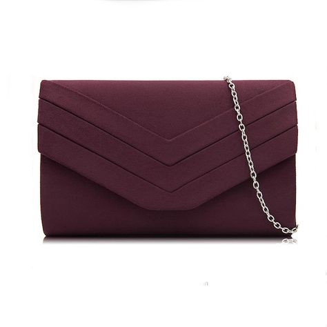 STYLECASTER | clutch purse | clutch bag | formal clutch purse | casual clutch purse | clutch purse wedding | evening bags | evening clutch | Milisente Evening Bag for Women Makeup Things, Gucci Clutch, Pink Wristlet, Everyday Handbag, Velvet Clutch, Small Makeup, Purses For Women, Vintage Clutch, Shoulder Chain