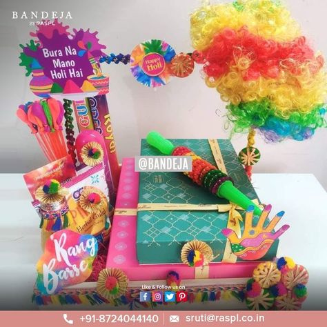 #holihampers #gifthampers #holigifts #festival #holifestival #gujiya Bura Na Mano Holi Hai, Handmade Hamper, Holi Hai, Coconut Decoration, Holi Gift, Baby Birthday Photoshoot, Thali Decoration Ideas, Trousseau Packing, Easy Diy Room Decor