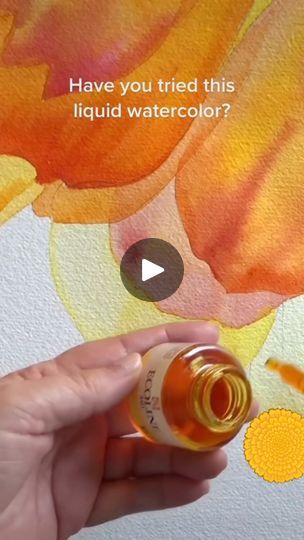 E Flowers, Watercolor Blog, Arches Watercolor Paper, Watercolor Video, Liquid Watercolor, Watercolor Palette, 1k Views, Floral Illustrations, Art Sketchbook