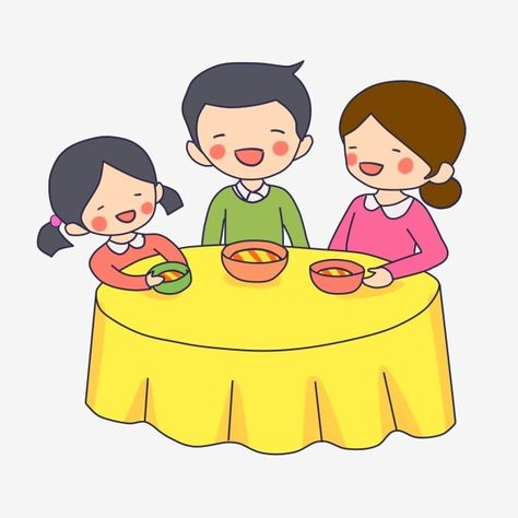 Family New Years Eve, New Years Dinner, Food Cartoon, Family Drawing, Powerpoint Background Design, City Background, Winter Family, Drawing Activities, Family Cartoon