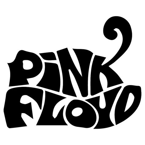 Pink Floyd Logo Pink Floyd Logo, Band Logo Design, Pink Floyd Art, Rock Band Logos, 70s Costume, Artist Logo, Musical Band, Band Logos, Pink Logo