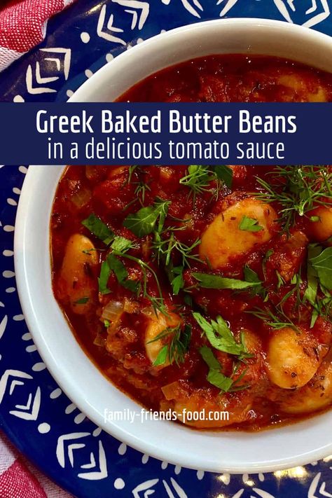 Baked Butter Beans, Gigantes Plaki, Mediterranean Feast, Legume Recipes, Beans Baked, Japanese Appetizers, Vegan Bean, Beans Recipes, Meatless Mondays