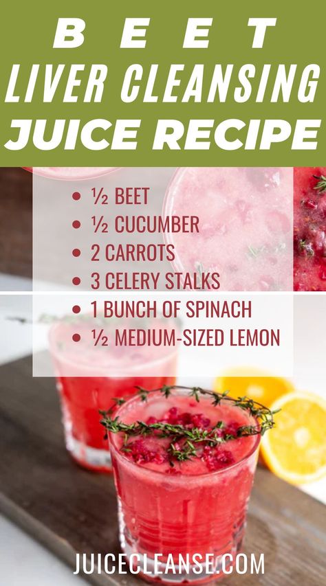 beet detox juice recipe | beetroot detox juice benefits | liver detox juice recipe | beetroot juice for liver cirrhosis | beet juice for liver Cleansing Juice, Beet Juice Recipe, Liver Cleanse Juice, Healthy Liver Diet, Fresh Juice Recipes, Liver Cleansing, Healthy Juicer Recipes, Juice Cleanse Recipes, Liver Diet