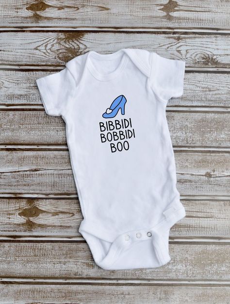 Bibbidi Bobbidi Boo, White Onesie, Unisex Baby Clothes, Gender Neutral Baby Clothes, Sister Love, Designer Jeans, Baby Disney, North East, Unisex Baby