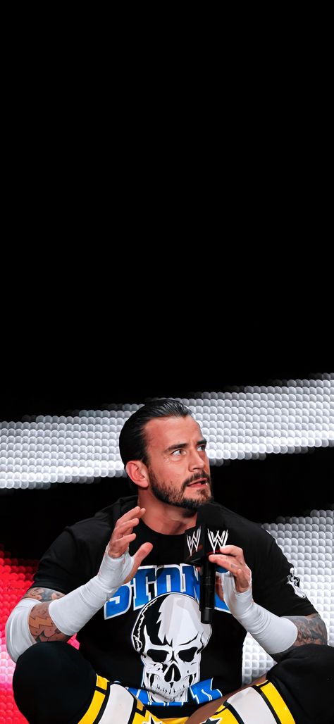 Wwe Cm Punk Wallpaper, Wwe Wallpapers Hd Wallpaper, Cm Punk Pfp, Wwe Wallpapers Iphone, Cm Punk Wallpapers, Sharp Wallpaper, Wwe Pfp, Wrestling Wallpaper, Wrestling Wallpapers