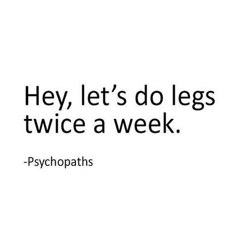 MAY BE CRAZY...but yes we train legs TWICE a week? Do you?#funny #gym #exercise #diet #nutrition #gottalaugh #toofunny #lol #a3dlife #funnymemes #humor #lmao #legday #legtraining #hardwork Glute Quotes, Pt Aesthetic, Fitness Sayings, Weight Lifting Humor, Workout Journey, Workout Memes Funny, Gym Humour, Gym Funny, Fitness Memes