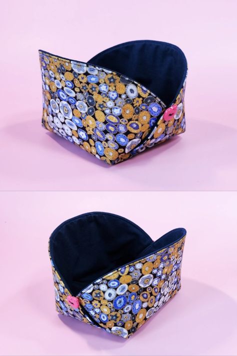 Easy Fabric Baskets Storage Boxes, Easy Fabric Baskets Free Pattern, Fabric Bowls Tutorial Free Pattern, Fabric Gift Boxes Patterns, Fabric Baskets Tutorial, Square Fabric Basket Pattern, Small Fabric Baskets Free Pattern, Fabric Bucket Pattern, Round Fabric Baskets Diy Free Pattern