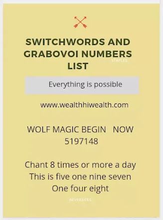 Switchwords List Wolf Magic Begin Now, Wolf Magic, Words List, Swords Tarot, Switch Words, Everything Is Possible, Word List, Life Partners, How To Attract Customers