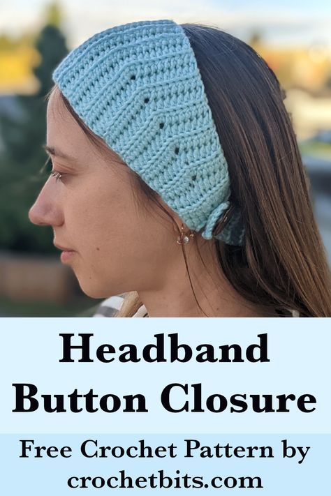 Add a touch of charm to your wardrobe with this crochet headband featuring a chic button closure! Designed for women, this easy pattern is perfect for accessorizing any look while keeping cozy. A quick, stylish project you’ll love to create! 🌟🧶

#crochetheadband #crochetbuttonheadband #crochetearwarmer #crochetheadbands  
#crochet #crochetpattern #howtocrochet Crochet Headband With Button Closure, Beaded Crochet Headband, Crochet Head Bands Free Pattern, Crochet Headband Sizes, Free Crochet Headband, Crocheted Headbands, Crochet Headband Pattern Free, Button Headband, Crochet Headbands