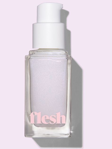 With its 40 shades of foundation, six shades of highlighter, and three luminizers, Flesh Beauty is out to prove that makeup isn't one-size-fits-all. But it does have one product that's designed to work no matter what your skin type or color: the Fresh Flesh Illuminating Primer. And it's already sold out.  #beautyproducts #fleshbeauty #productlaunch #beautycollection Makeup Packaging Ideas, Shades Of Foundation, Makeup Branding, Illuminating Primer, Makeup Packaging, Skincare Logo, Work Makeup, Cosmetic Packaging Design, Makeup Package