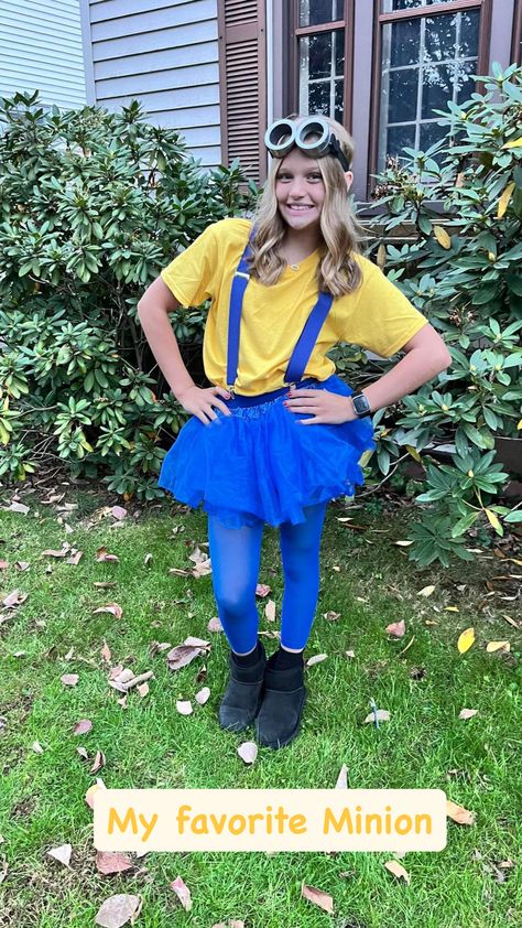 Girls Minion Costume, Girl Minion Costume, Minion Costume For Women, Diy Minion Costume, Minion Costume, Diy Minions, Girl Minion, Costumes For Adults, Costume Tutu