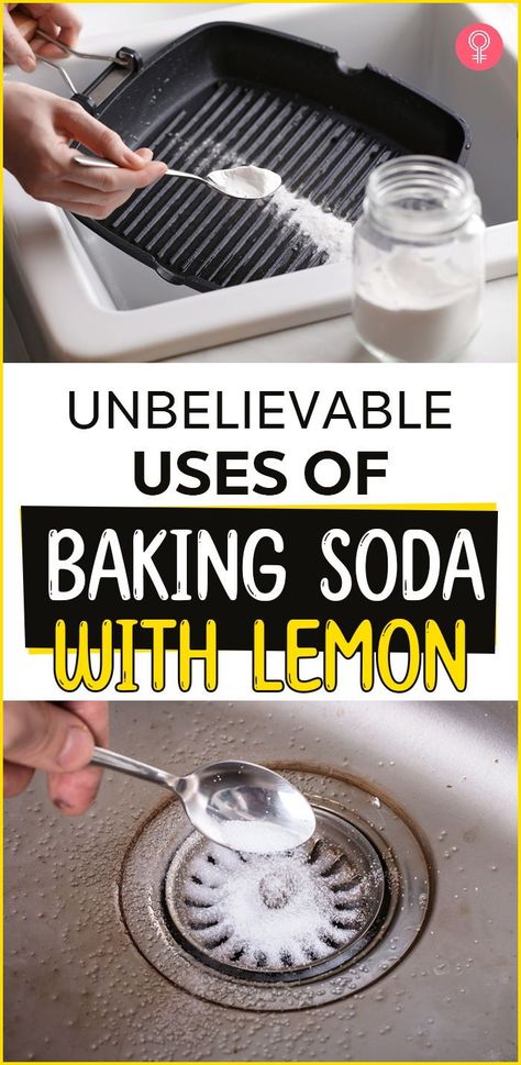 Lemon And Baking Soda, Uses Of Baking Soda, Cleaning Windows, Baking Soda Benefits, Baking Soda And Lemon, Baking Soda Uses, Baking Soda Shampoo, Household Cleaner, Flaky Skin