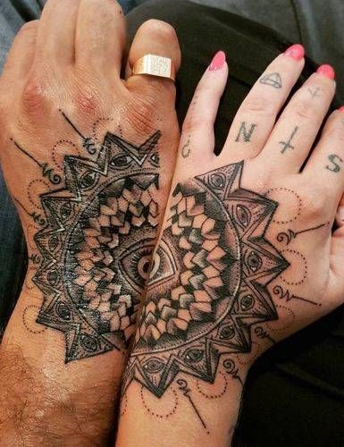 You complete me Him And Her Tattoos, Couple Tattoos Unique Meaningful, Partner Tattoos, Best Couple Tattoos, Couple Tattoos Unique, Ring Finger Tattoos, Matching Couple Tattoos, Парные Тату, You Complete Me