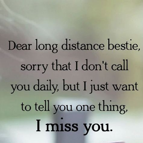 My Positive Outlooks on Instagram: "Even though we're far apart, I still think about you every day. I miss you, my dear long-distance bestie! #longdistancebestie #missyou #friendship #love #support #distancedoesntmatter #alwaysinmyheart" Losing Best Friend Quotes Miss You, Miss You Bestie, Long Distance Best Friend Quotes, Long Distance Bestie Quotes, I Miss My Bestie, Best Friend Quotes Distance, Losing Best Friend Quotes, Missing Friends Quotes, Dear Bestie