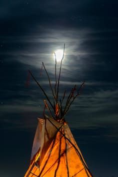 I chose my camp spot based on how awesome this teepee was. Standing Rock Reservation Area, ND.