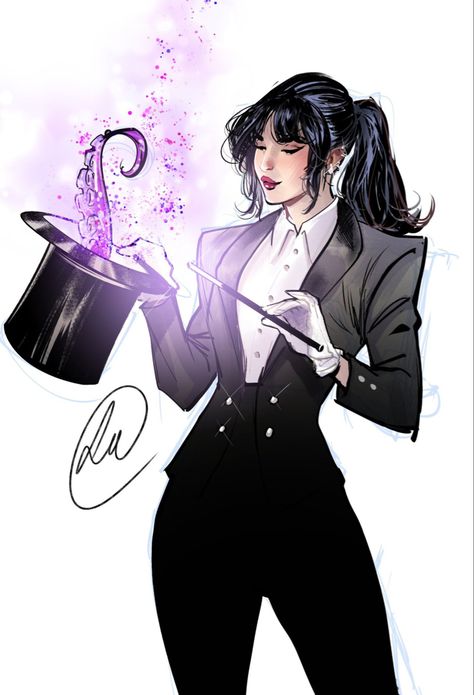 Zatanna Cosplay, Zatanna Dc Comics, Justice League Dark, Western Comics, Dc Comics Artwork, Wallpaper Animes, Comics Girls, Detective Comics, Fan Girl