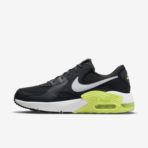 Airmax Excee, Sneaker Head Men, Air Max Excee, Nike Air Max Excee, Mens Nike Air, Air Max 1, Nike Air Max 90, Grey Fashion, Air Max