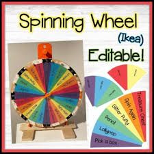 Ikea Spinning Wheel Classroom, Teaching Strategies Gold, Triangle Template, Prize Wheel, Feelings Wheel, Learn Hand Lettering, Class Organization, Word Work Activities, Creative Curriculum