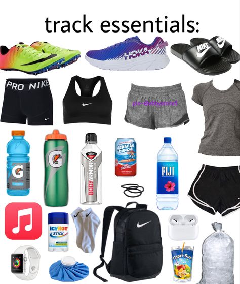 Xc Meet Essentials, Xc Practice Outfits, Cross Country Necessities, What To Wear To Cross Country Practice, What To Pack In Track Bag, Running Bag Essentials, What To Put In Your Cross Country Bag, Track Packing List, Track And Field Essentials