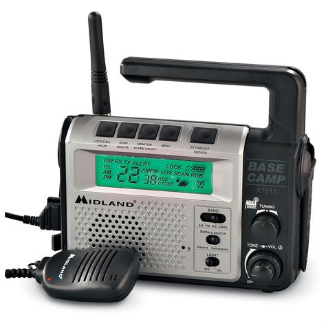 GMRS Radio Emergency Radio, Zombie Survival, Emergency Prepping, Two Way Radio, Camping Survival, Ham Radio, Survival Prepping, Camping Equipment, Survival Tips