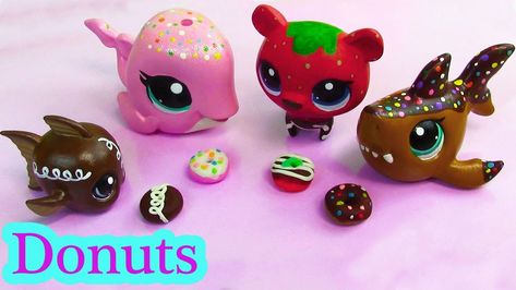 Lps Food, Mcdonalds Happy Meal Toys, Cookie Swirl C, Littlest Pet Shop Toys, Ideas Cupcakes, Lps Popular, Lps Customs, Custom Lps, Craft Video