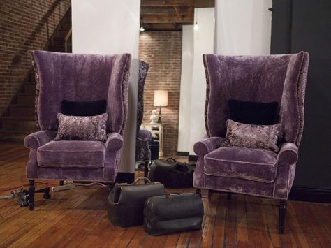 Wingback chair covers