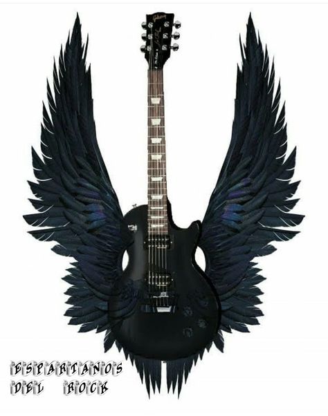 Angel Guitar, Heavy Metal Guitar, Instruments Art, Electric Guitar Design, Heavy Metal Art, Guitar Obsession, Custom Electric Guitars, Unique Guitars, Print Design Art