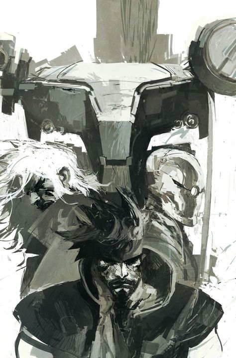 Metal Gear Solid Series, Metal Gear Rising, Ashley Wood, Gear Art, Metal Gear Rex, Art Et Illustration, Metal Gear Solid, Art And Illustration, Metal Gear