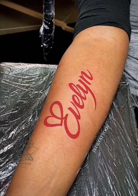 Jackson Tattoo Name, Evelyn Tattoo, Everly Name, Name Tattoo, Name Tattoos, Beautiful Soul, Tatting, Collage, Tattoos