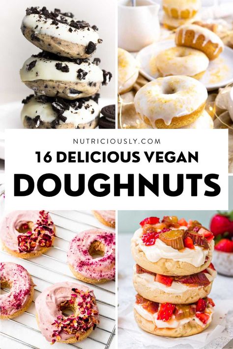 Donut Recipe Vegan, Vegan Mini Donut Recipe, Vegan Baked Donut Recipe, Vegan Gluten Free Doughnut Recipe, Vegan Donuts Baked, Dairy Free Recipes Healthy, Easy Vegan Donuts Baked, Quick Vegan Desserts, Vegan Donut Recipe