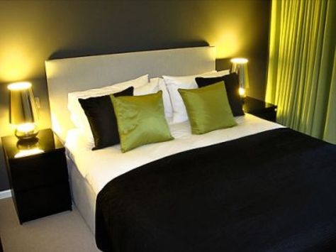 Bedroom Lime Green And Grey Bedroom, Lime Green Bedrooms, Black Bedroom Design, Decisions Decisions, Beige Bedroom, Green Bedroom, Green Walls, Black Bedroom, Grey Bedroom