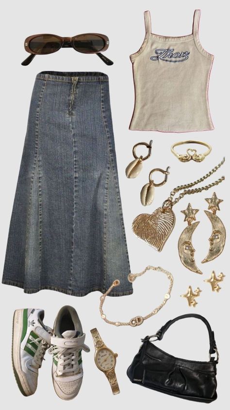 Old Soul Outfits, Sommer Strand Outfit, Street Outfits, Style Advice, Swaggy Outfits, Fairy Grunge, Mode Inspo, Grunge Style, 가을 패션