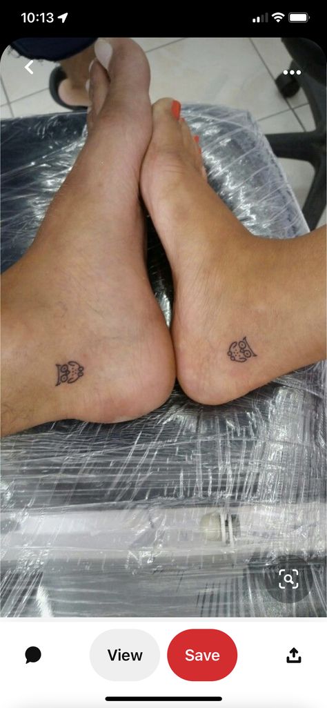 Spontaneous Tattoo, Owl Tattoo Small, Cute Owl Tattoo, Ankle Tattoo Small, Shape Tattoo, Owl Tattoo Design, Small Owl, Symbol Tattoos, Tattoo Small