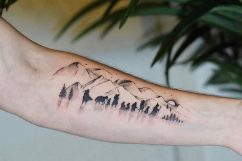 Ireland Landscape Tattoo, Matching Lotr Tattoo, Tree Of Gondor Tattoo, Gandalf Tattoo, Elvish Tattoo, Hobbit Tattoo, Geek Tattoos, Tolkien Tattoo, Tattoos Symbols