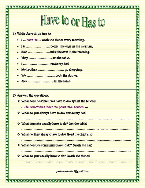 Click to close or click and drag to move Have To Has To Worksheet, Verb To Do Worksheet, Advanced Grammar Worksheet, Used To And Be Used To Grammar, When And While Grammar Worksheet, Its It's Grammar Worksheet, Language Milestones, 5th Grade Worksheets, Counseling Worksheets