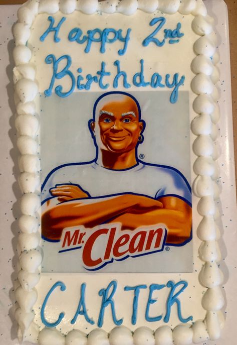 Mr Clean cake Mr Clean Funny, Makka Pakka, Clean Funny, Mr Clean, Celeb Crush, Clean Humor, Chicken Soup Recipes, Random Memes, Chicken Soup